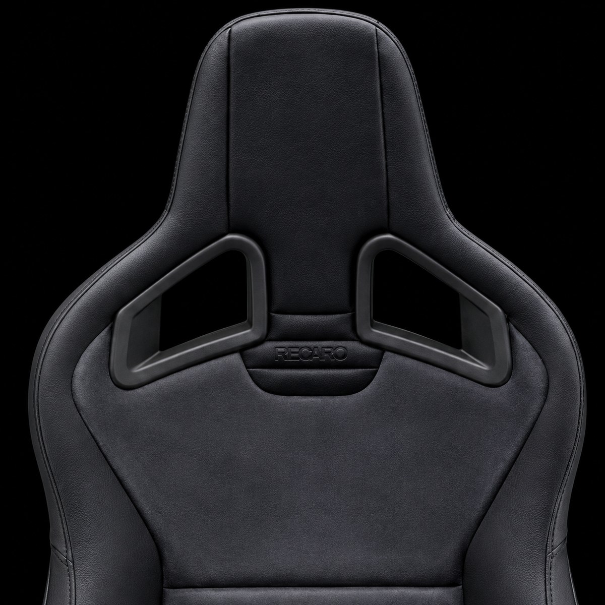 Sportster CS Right, Artificial Leather Black, detail 2