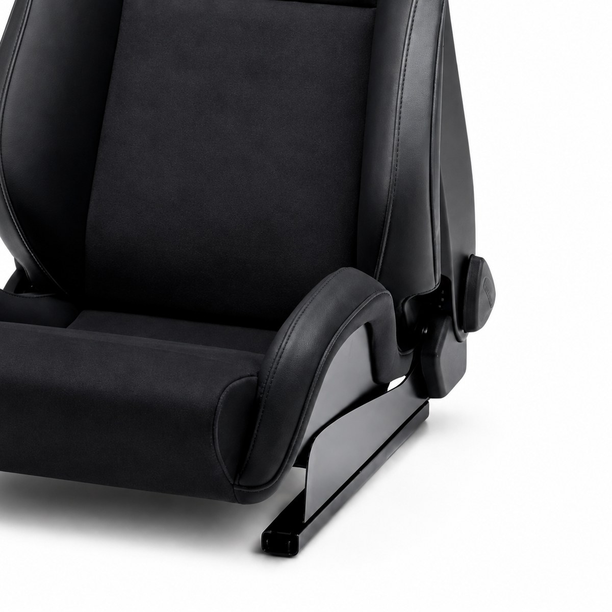 Sportster CS Right, Black Leather / Alcantara, detail 3